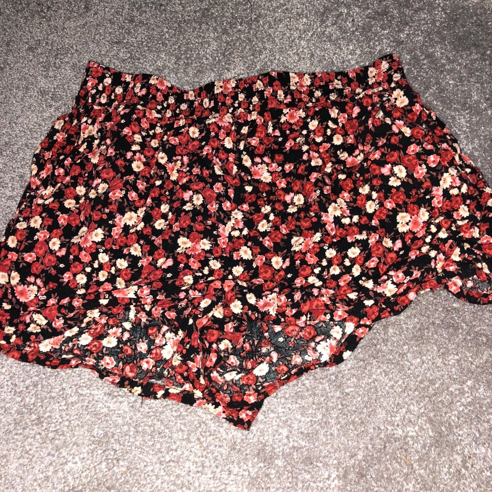 Forever 21 soft shorts floral XS